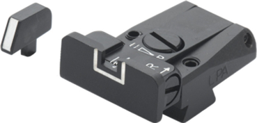 LPA Mikrom.-Visier "SPR", f. Colt Series 80 (White Outline)